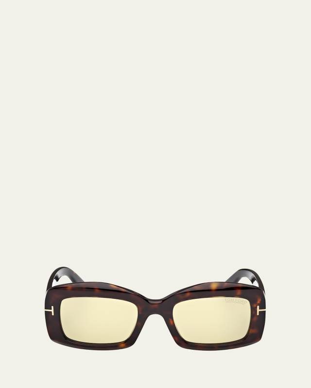 Venetia Rectangle Acetate Sunglasses